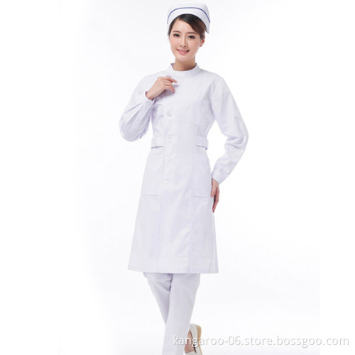 Female Design White Blouses For Women Nurse Uniform In United State